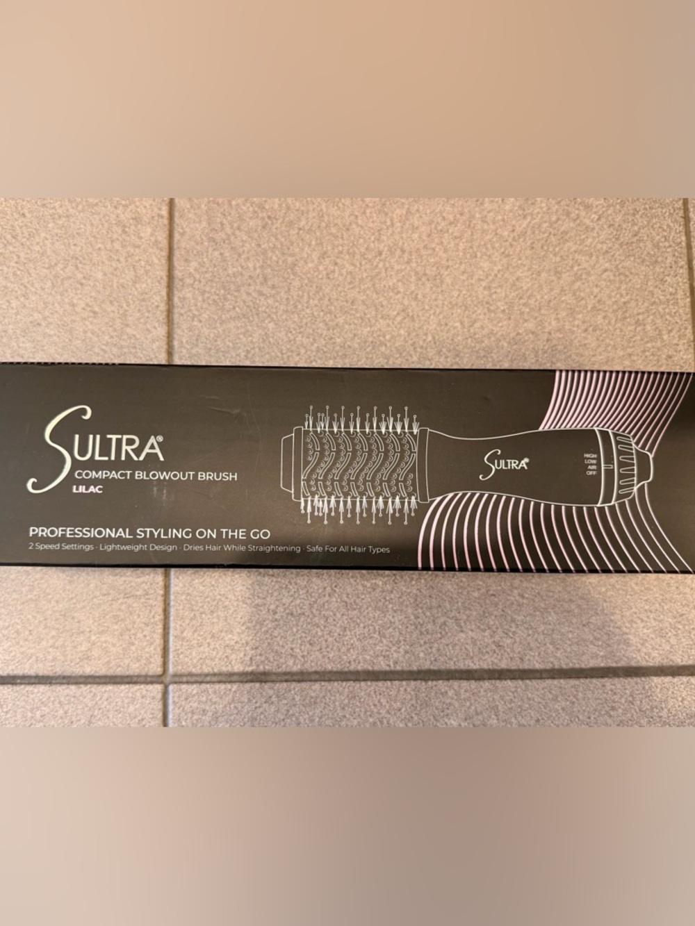 Sultra Compact Blowout Brush - Lilac NBIB